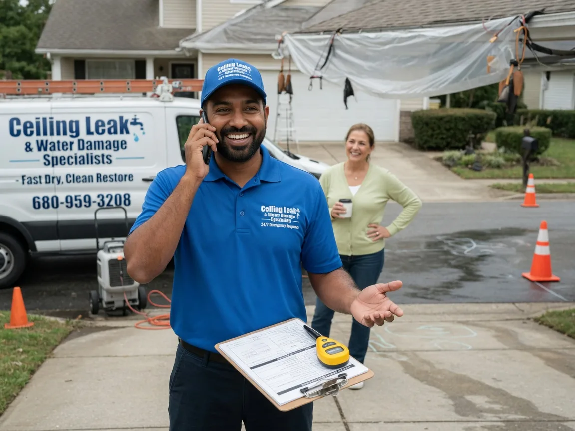 Ceiling Leak Cleanup Knoxville, IL FAQs
